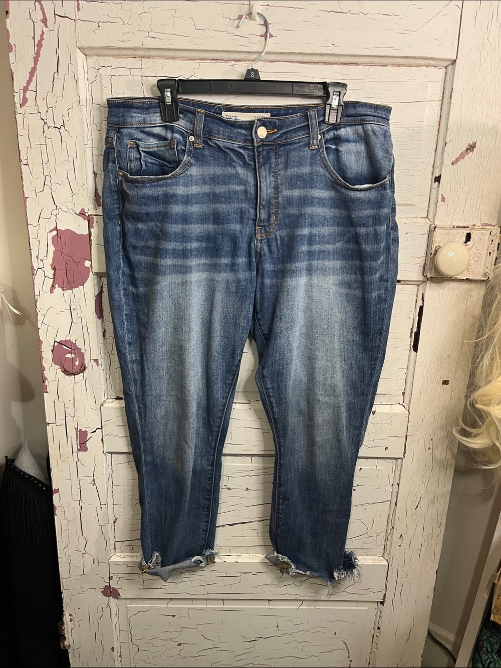 BKE BUCKLE Women's GABBY Curvy Fit High Rise Ankle Jeans Sz 31